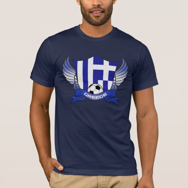 Camiseta Fútbol de Grecia (Anverso)