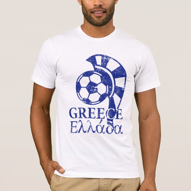Camiseta Fútbol de Grecia (Anverso)
