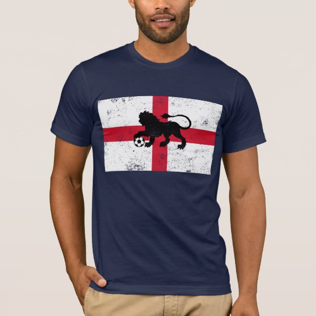 Camiseta Fútbol de Inglaterra (Anverso)