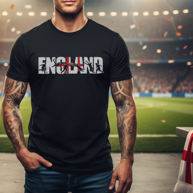Camiseta Fútbol de Inglaterra | Fanático del Fútbol (England Soccer T-Shirt | Football Fan Tee | World Match 2026 USA Supporter Shirt)