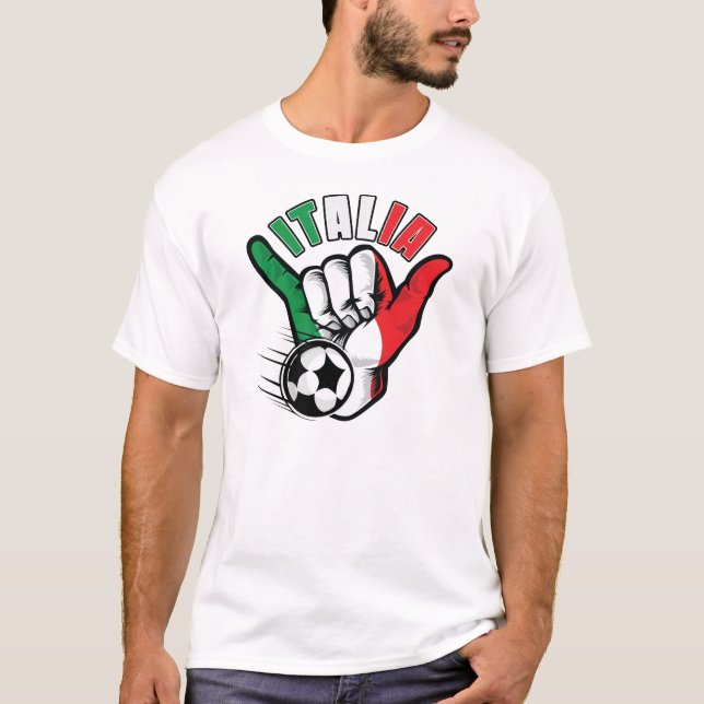 Camiseta Fútbol de Italia (Anverso)