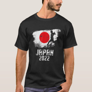 Camiseta Fútbol de Japón con equipo japonés de fútbol de 20