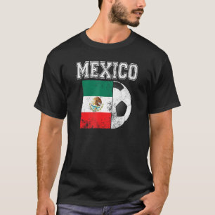 Camiseta Futbol de la Bandera de México