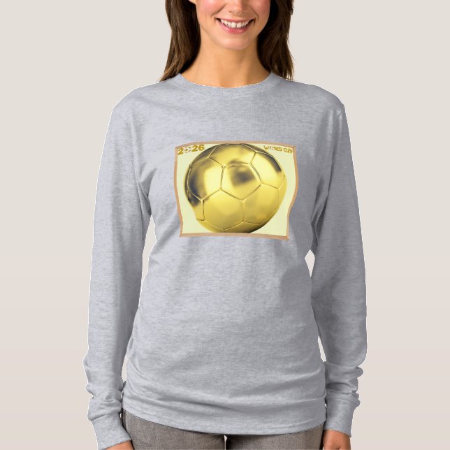 CAMISETA FÚTBOL DE LA COPA MUNDIAL 2026 (Anverso)