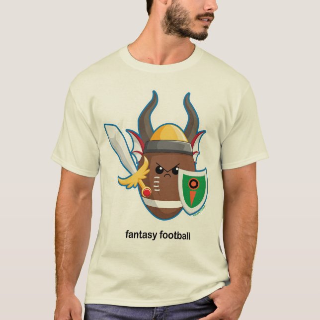 Camiseta Fútbol de la fantasía (Anverso)