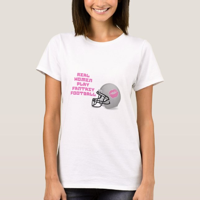 Camiseta Fútbol de la fantasía del juego de las mujeres (Anverso)