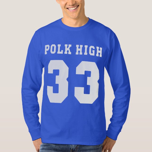 Camiseta Fútbol de la High School secundaria (Anverso)