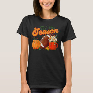 Camiseta Futbol De Las Especias De Calabaza Es El Agradecim