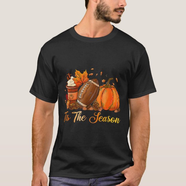Camiseta Futbol De Las Especias De Calabaza Es El Agradecim (Anverso)