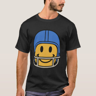 Camiseta Fútbol de los 70 Cara Sonriente Sonriendo Feliz Re