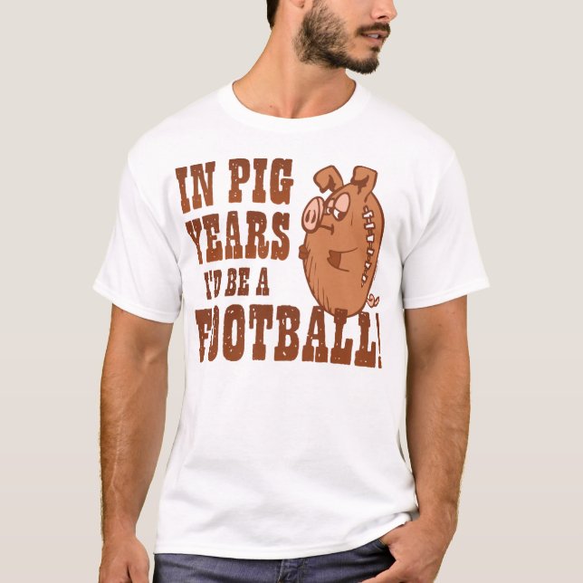 Camiseta Fútbol de los años del cerdo (Anverso)