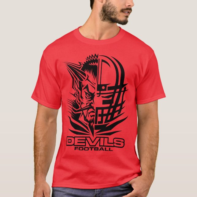CAMISETA FÚTBOL DE LOS DIABLOS (Anverso)