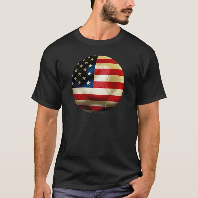 Camiseta Fútbol de los E.E.U.U. (Anverso)