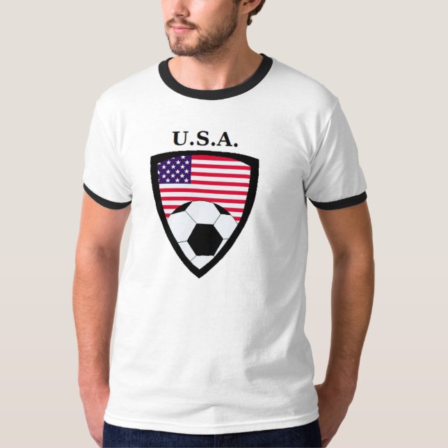 Camiseta Fútbol de los E.E.U.U. (Anverso)