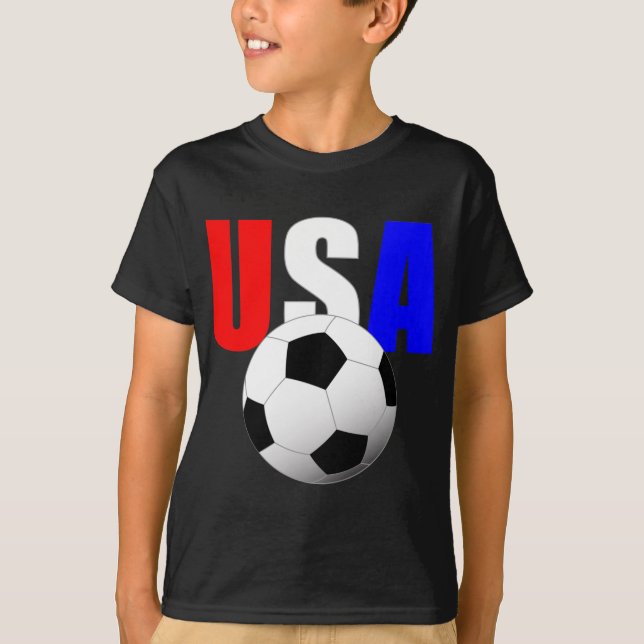 Camiseta Fútbol de los E.E.U.U. (Anverso)