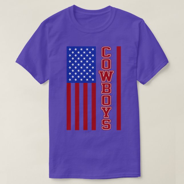 Camiseta Fútbol de los Vaqueros (Diseño del anverso)