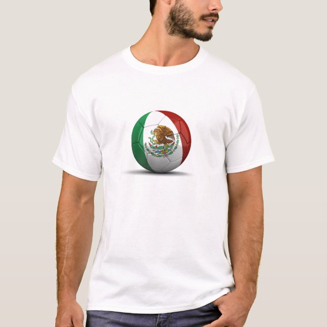 Camiseta fútbol de México (Anverso)