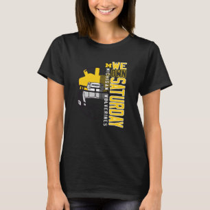 Camiseta Fútbol de Michigan Wolverines Sábados Azul Marino