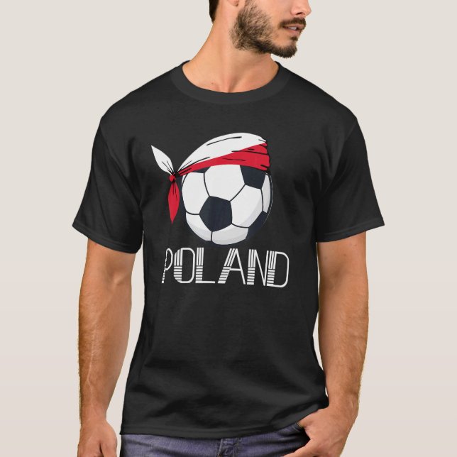 Camiseta Fútbol de Polonia (Anverso)