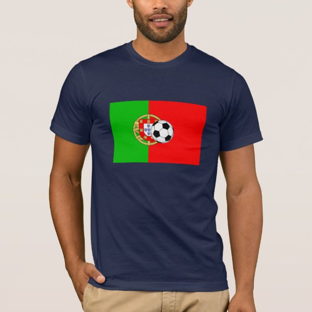 Camiseta Fútbol de Portugal (Anverso)
