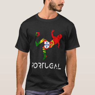 Camiseta Fútbol de Portugal Orgullo Portugués Fútbol Portug