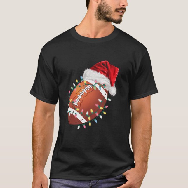 Camiseta Fútbol de Santa Claus para Navidades Navidades Bo (Anverso)
