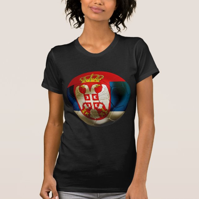 Camiseta Fútbol de Serbia (Anverso)