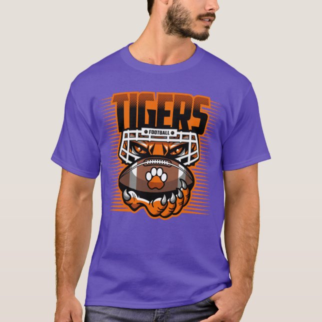 CAMISETA FÚTBOL DE TIGRES (Anverso)