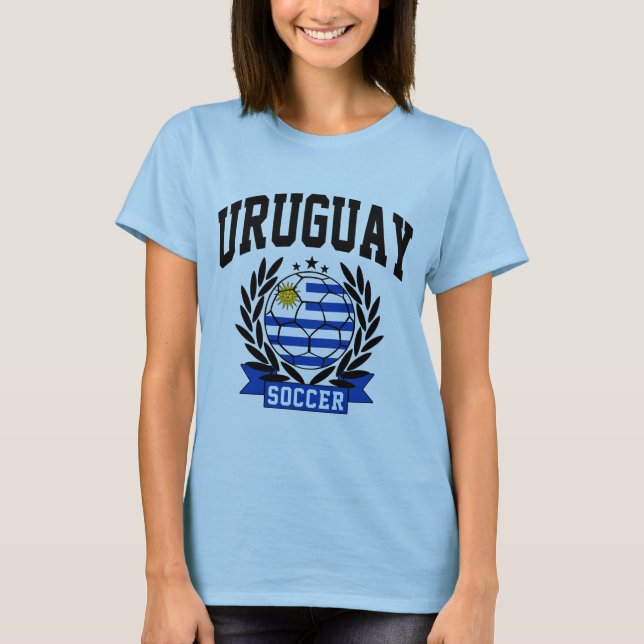 Camiseta Fútbol de Uruguay (Anverso)