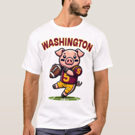 Camiseta Fútbol de Washington Hog