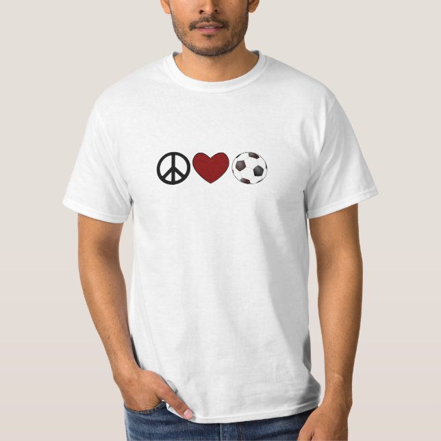 CAMISETA FÚTBOL DEL AMOR DE LA PAZ (Anverso)