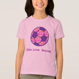 Camiseta Fútbol del amor de los chicas