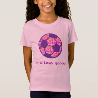 Camiseta Fútbol del amor de los chicas