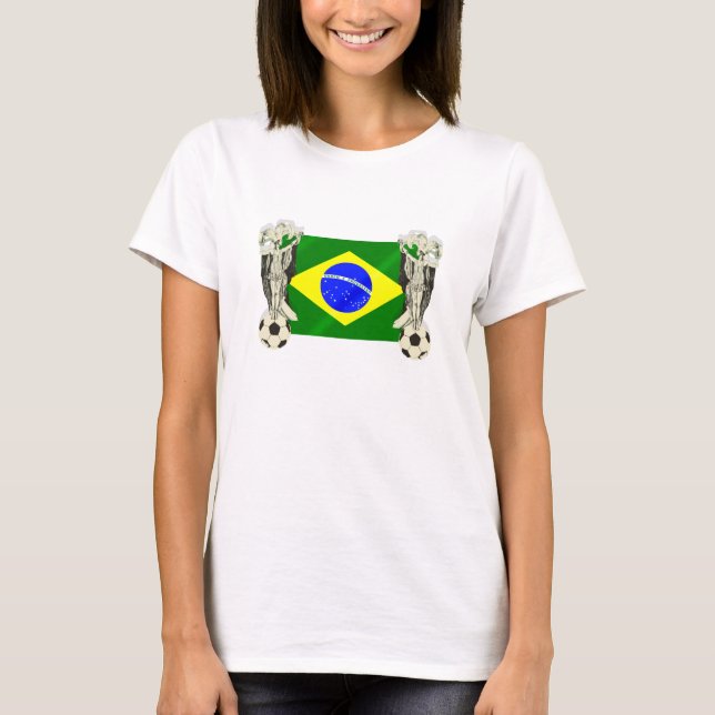 Camiseta Fútbol del Brasil (Anverso)