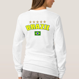 Camiseta Fútbol del Brasil - el Brasil 5 protagoniza al