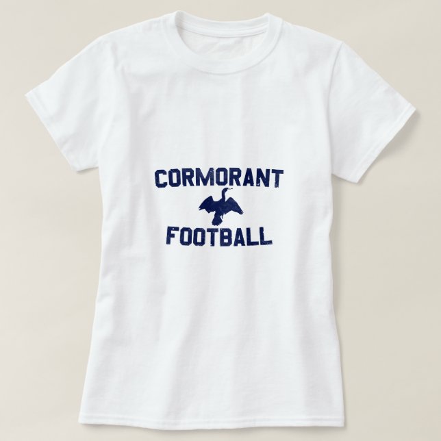 Camiseta Fútbol del cormorán (Diseño del anverso)