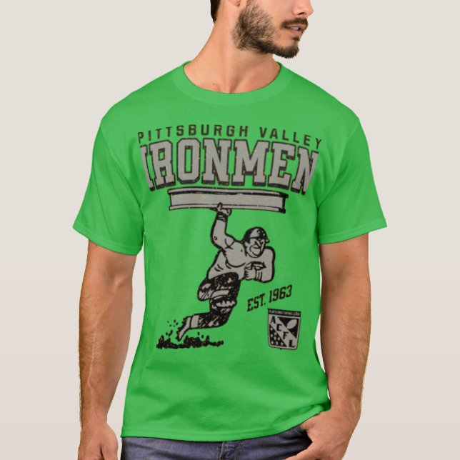 Camiseta Fútbol del Ironmen del Valle de Pittsburgh - ACFL  (Anverso)