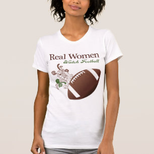 Camiseta Fútbol del reloj de las mujeres reales