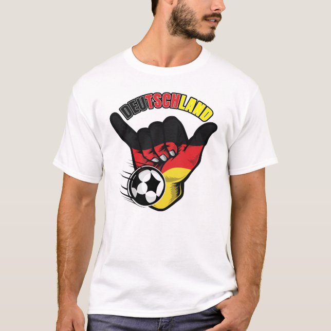 Camiseta Fútbol Deutschland (Anverso)
