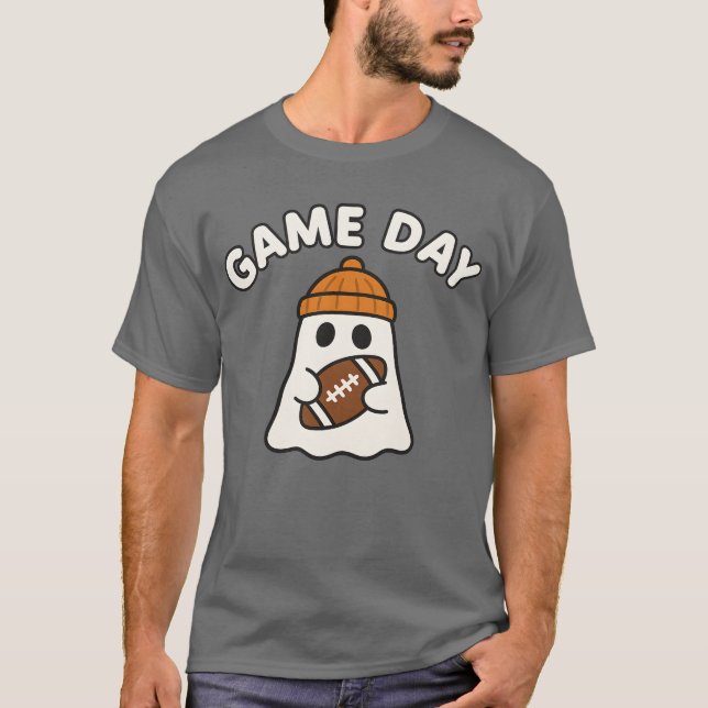 Camiseta Fútbol Día Fantasma Halloween (Anverso)
