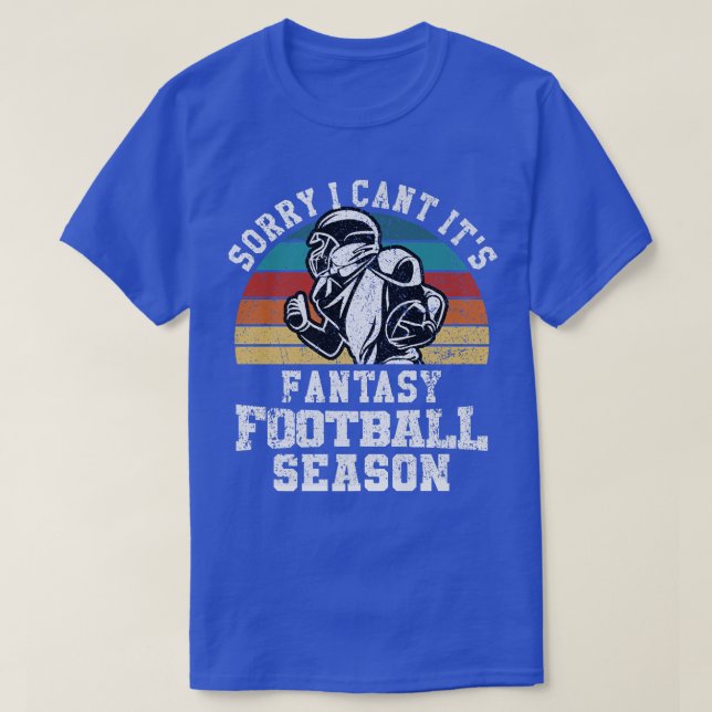 Camiseta Fútbol divertidísimo Siento No Haber Sido Fantasía (Diseño del anverso)