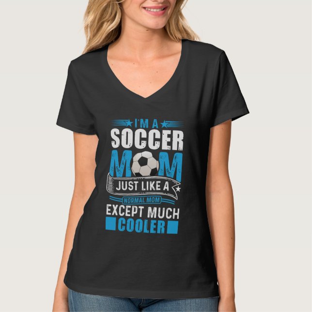 Camiseta fútbol divertido cool deportes de arte de la palab (Anverso)