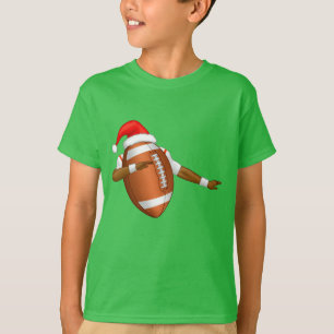 Camiseta Fútbol divertido Dab Sports Dance Santa Hat