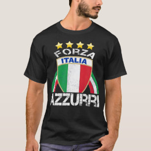 Camiseta Fútbol divertido Italia Símbolo de la bandera ital