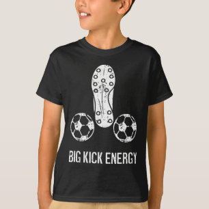 Camiseta Fútbol divertido y grosero con mucha energía de pa