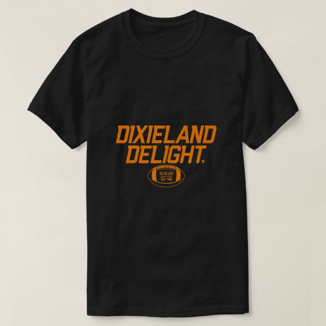 Camiseta Fútbol Dixieland Delight Knoxville Tennessee (Diseño del anverso)