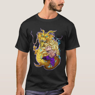 Camiseta Fútbol dragón Gohan SSJ3