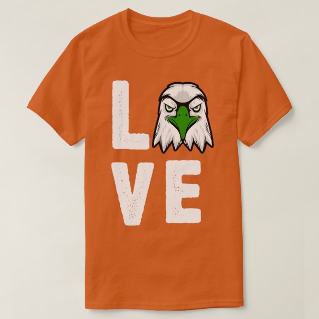 Camiseta Fútbol Eagles (Diseño del anverso)