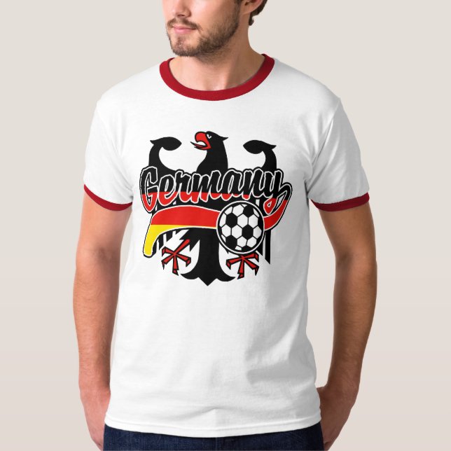 Camiseta Fútbol en Alemania (Anverso)