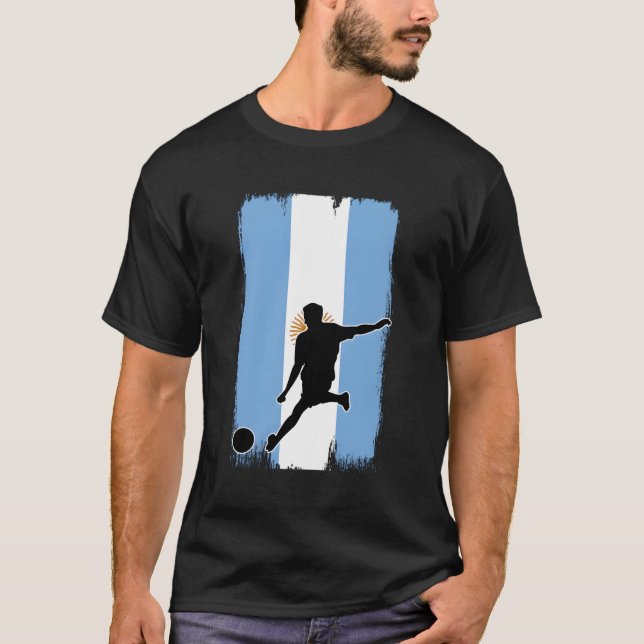 Camiseta Fútbol en Argentina (Anverso)